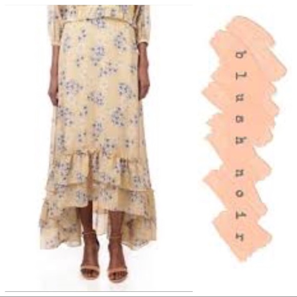 Blush Noir High Low Skirt XS - Picture 1 of 3